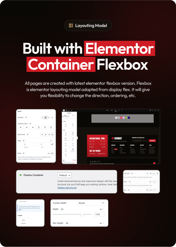 Combat - Martial Arts Club & Trainer Elementor Template Kit - 4