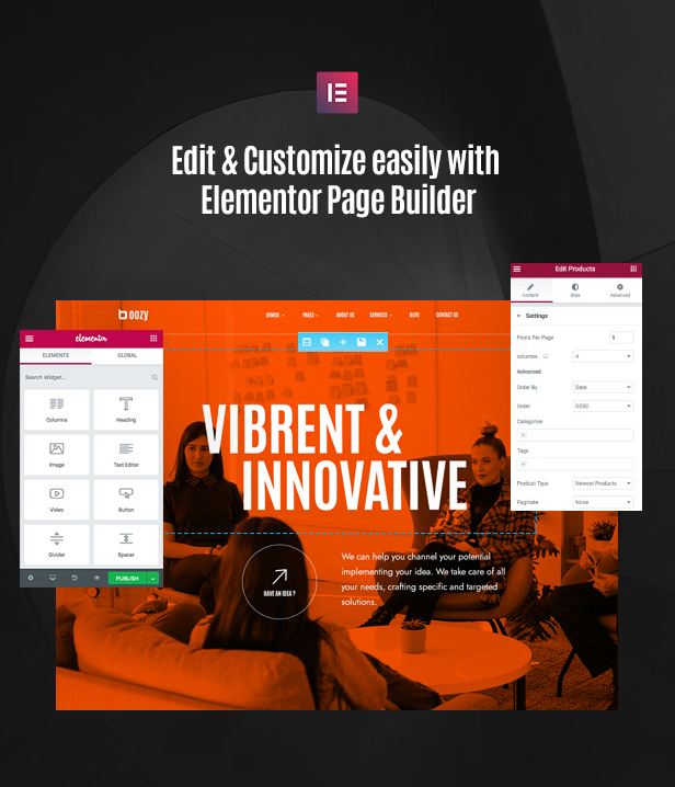 Boozy - Creative Agency WordPress Theme