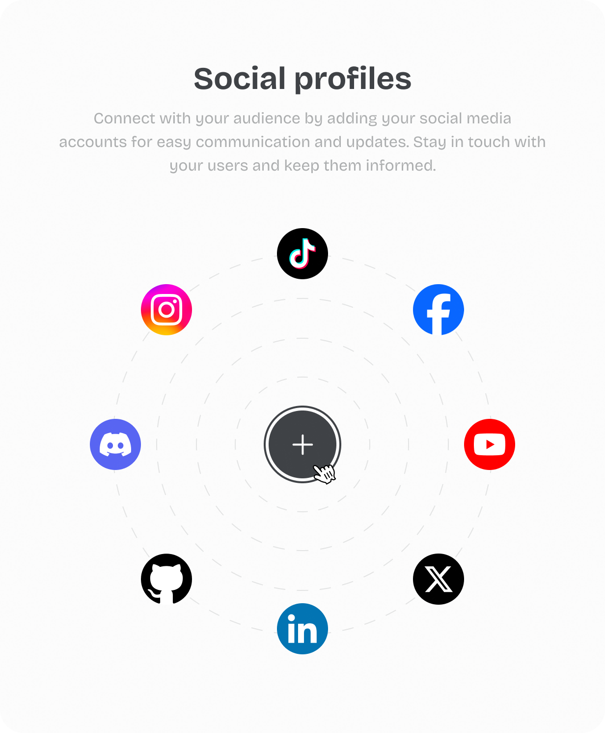 Social Profiles @heyaikeedo #aikeedo