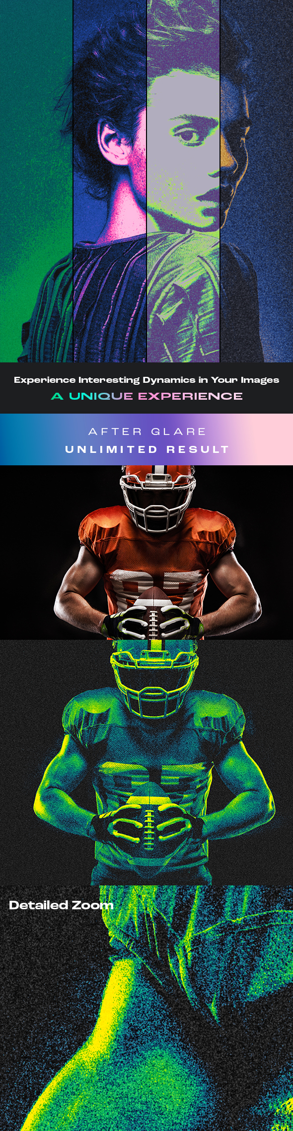 After Glare Photoshop Action