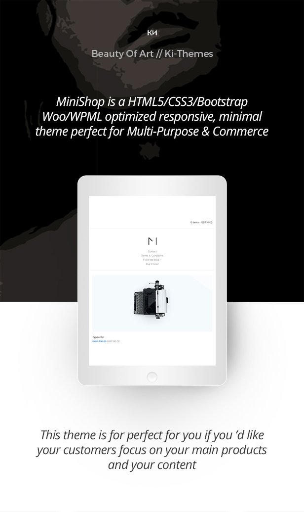Minishop - Multipurpose, Minimal, e-Commerce, Marketplace WordPress Theme 2