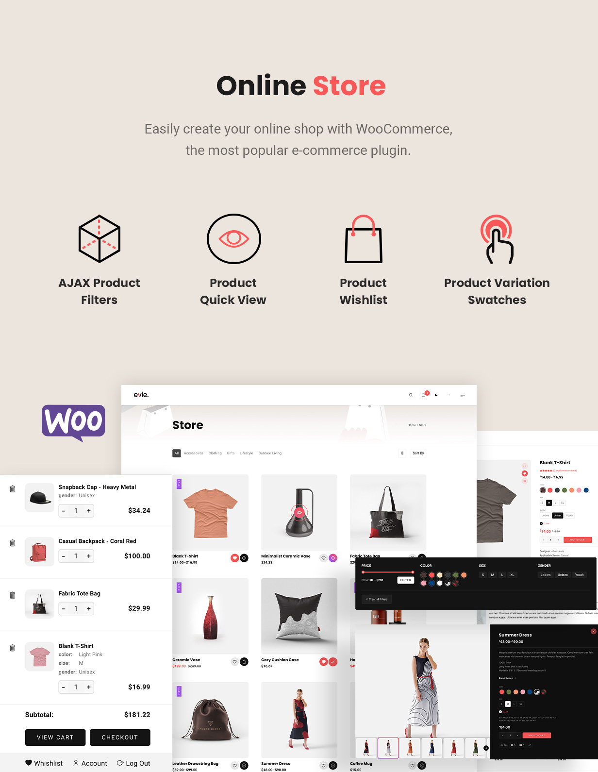 Evie - Online Store