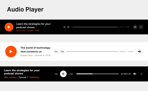 Podcast WordPress Theme