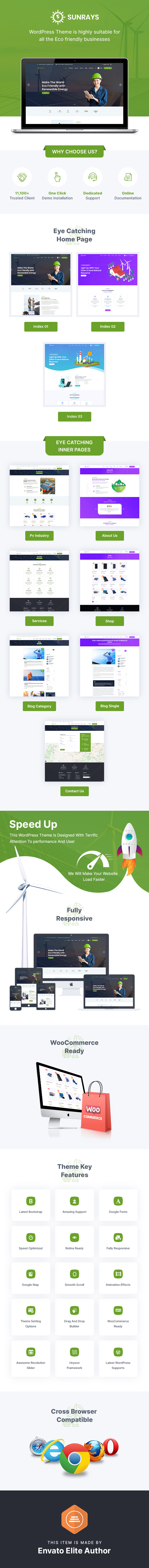 Renewable - ECO Solar Energy Theme - 1