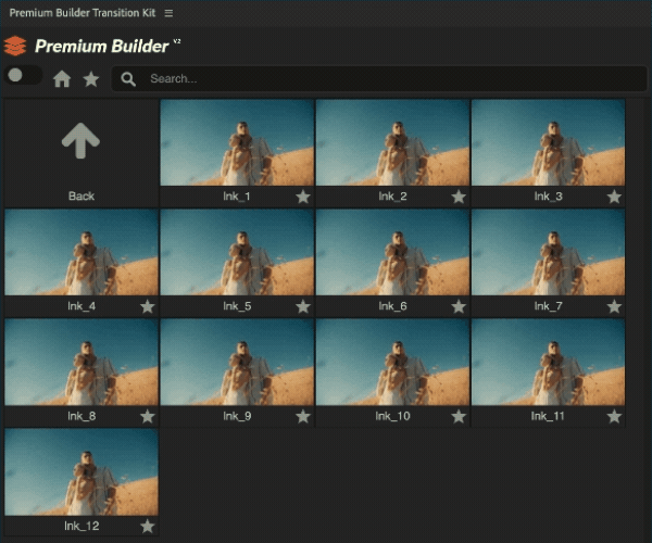 Transitions Pack V2 42736354 - Project and Script for After Effects (Videohive)