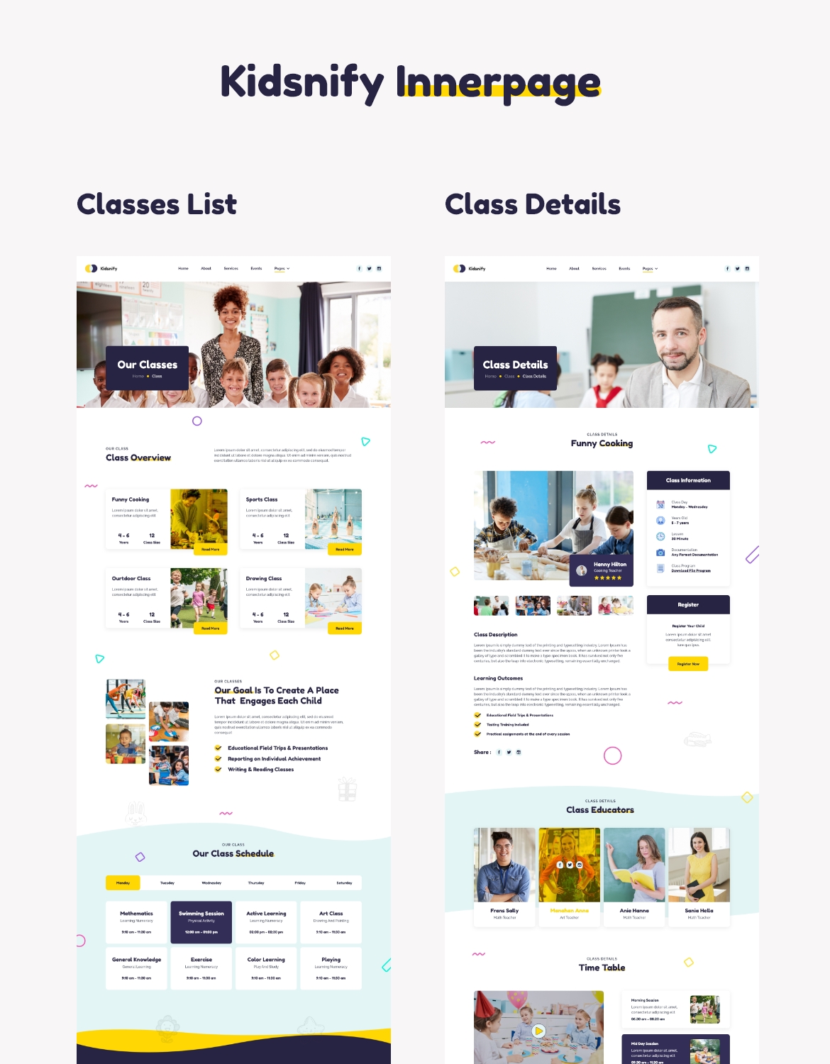 Kidsnify - Daycare Template Kit - 4