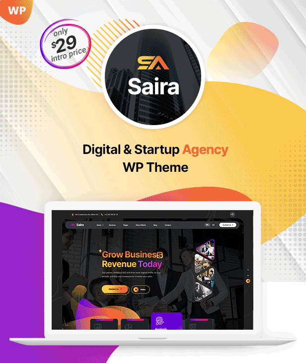 Saira - Digital Agency Creative Portfolio Theme - 6