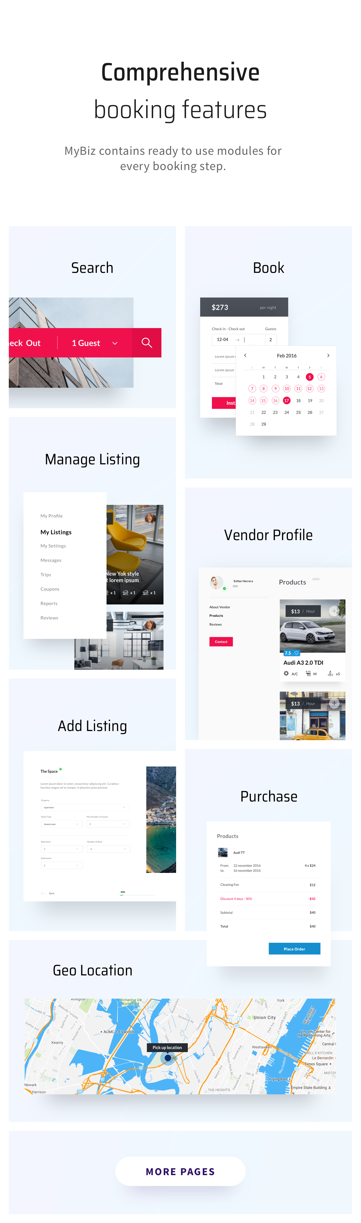 MyBiz - The First Multi-Business & Booking HTML Theme - 2