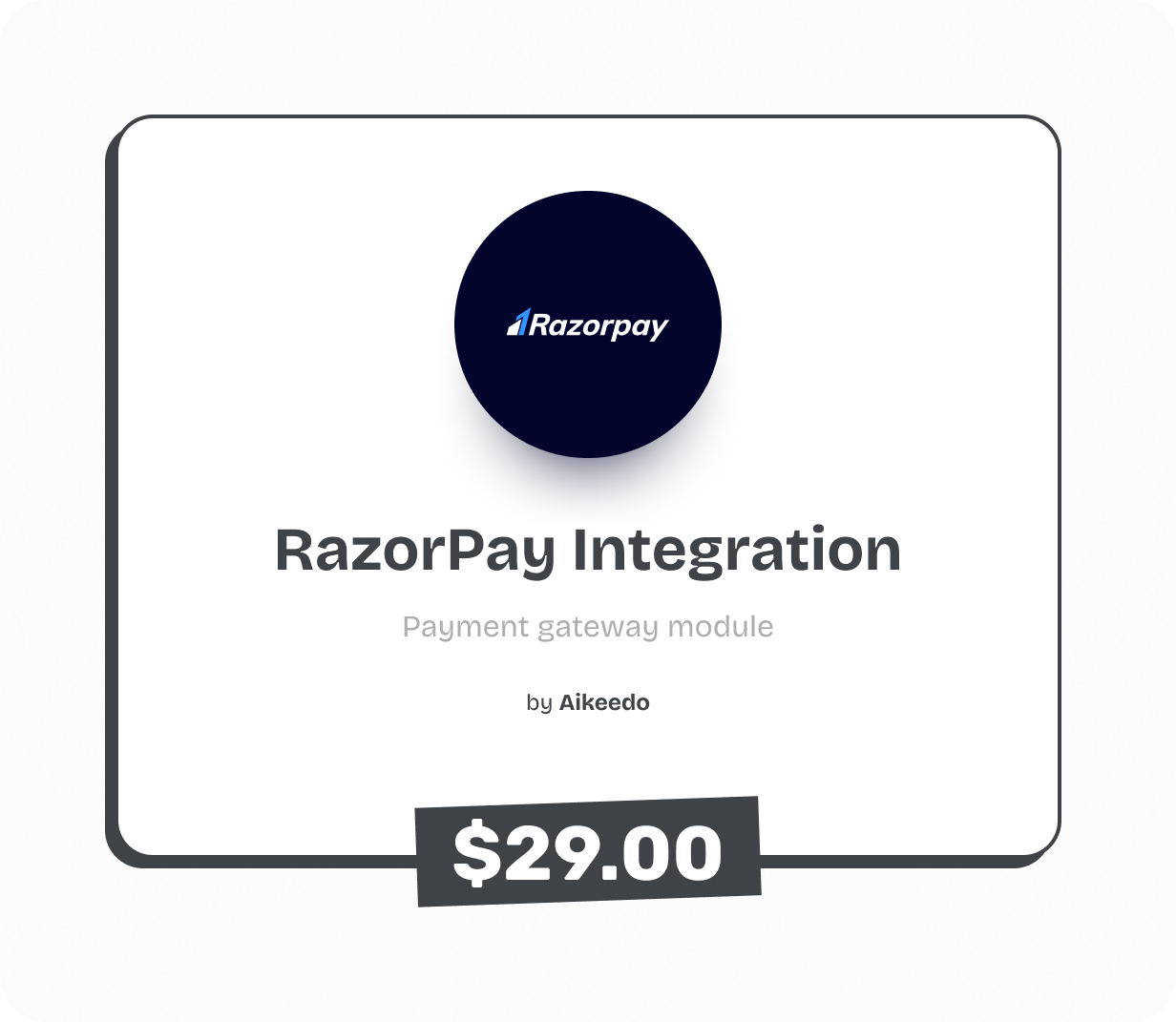 RazorPay Payment Gateway Plugin @heyaikeedo #aikeedo