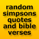 Random Homer Simpson Quotes & Bible Verses
