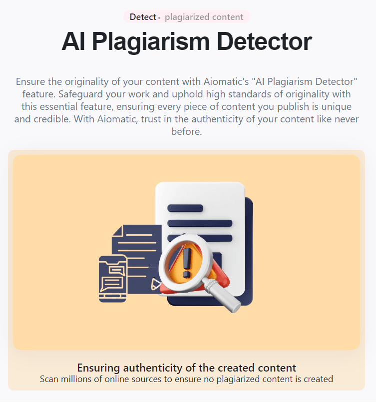 Plagiarism checker