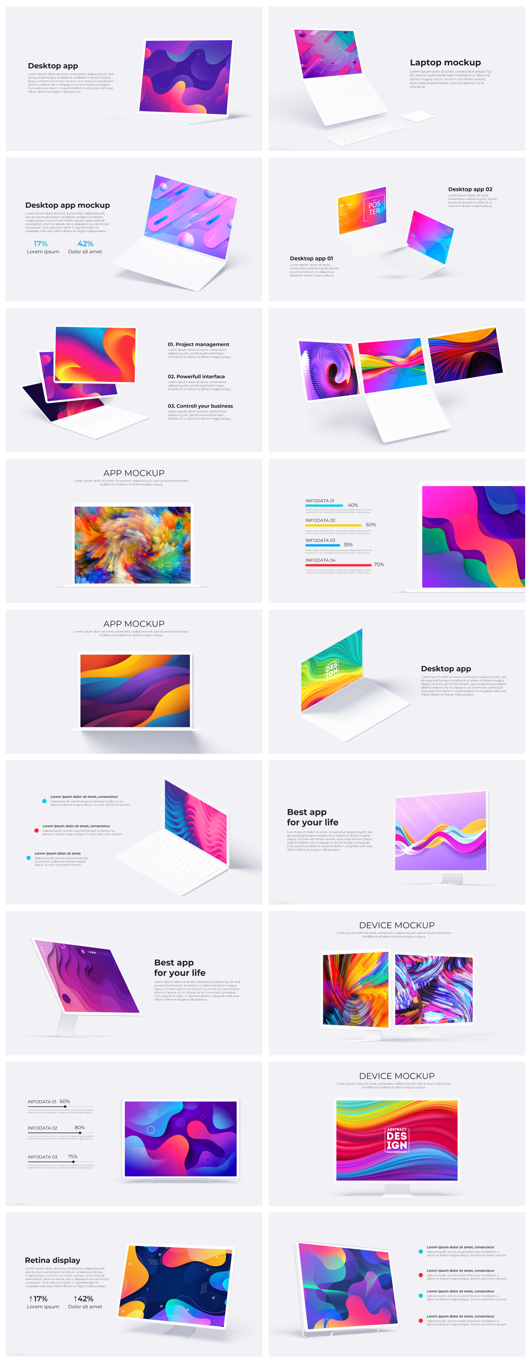 Multipurpose Infographics PowerPoint Templates v.5.2 - 121