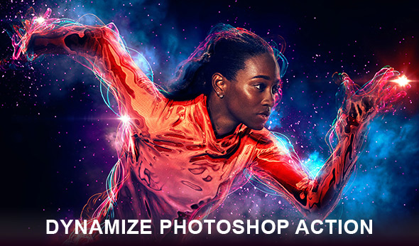 Dynamize Photoshop action