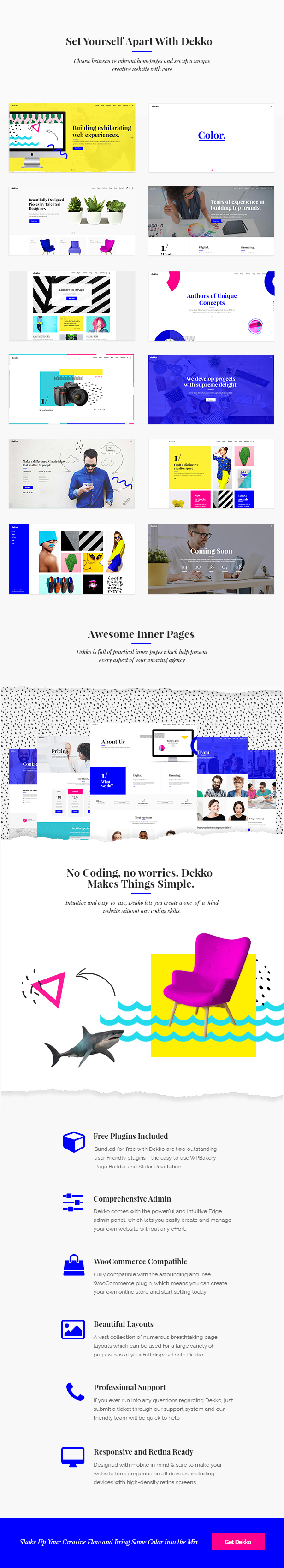 Dekko - Creative Agency Theme - 1