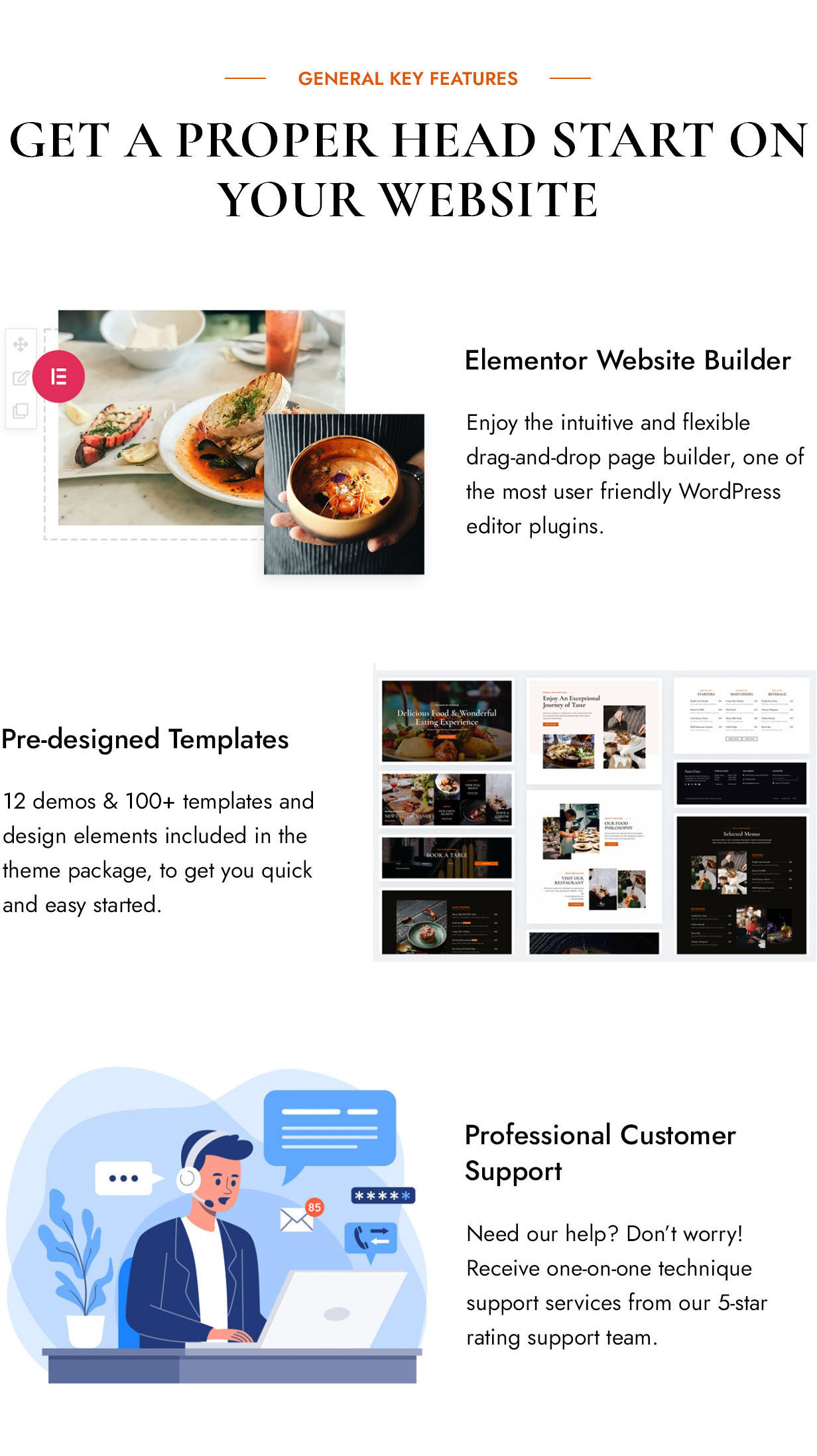 PatioTime - Restaurant WordPress Theme.