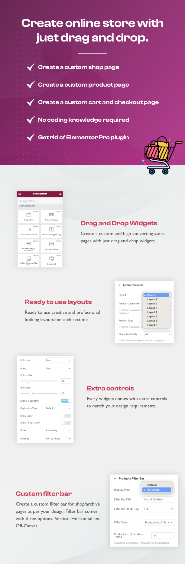 Ultra WooBuilder - WooCommerce Builder for Elementor - 1