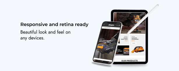 Responsive and retina ready