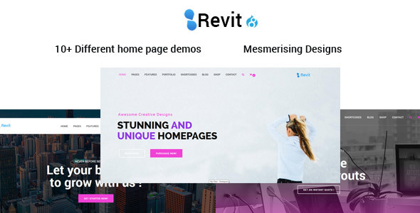 Revit | The Responsive Multi-Purpose Drupal 8 Theme