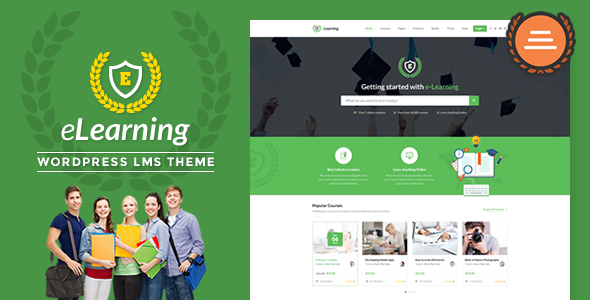 LMS WordPress Theme - eLearning WP