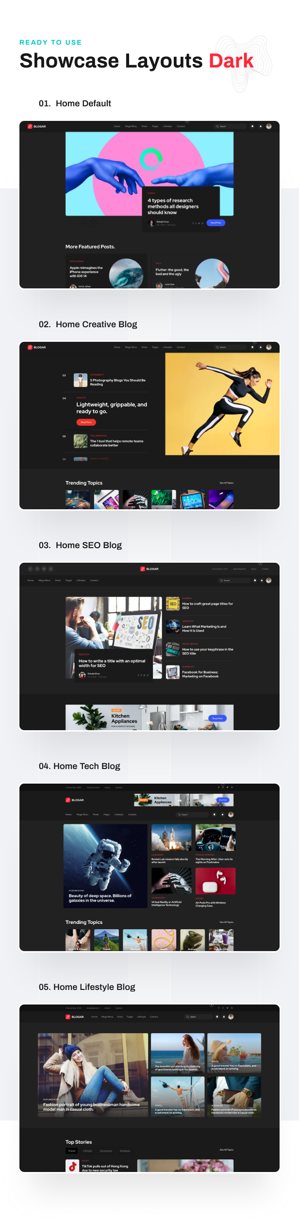 Blogar - Blog WordPress Theme - 2