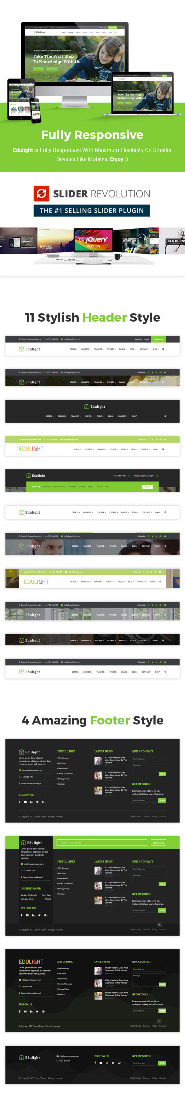 EduVision - Education WordPress Theme