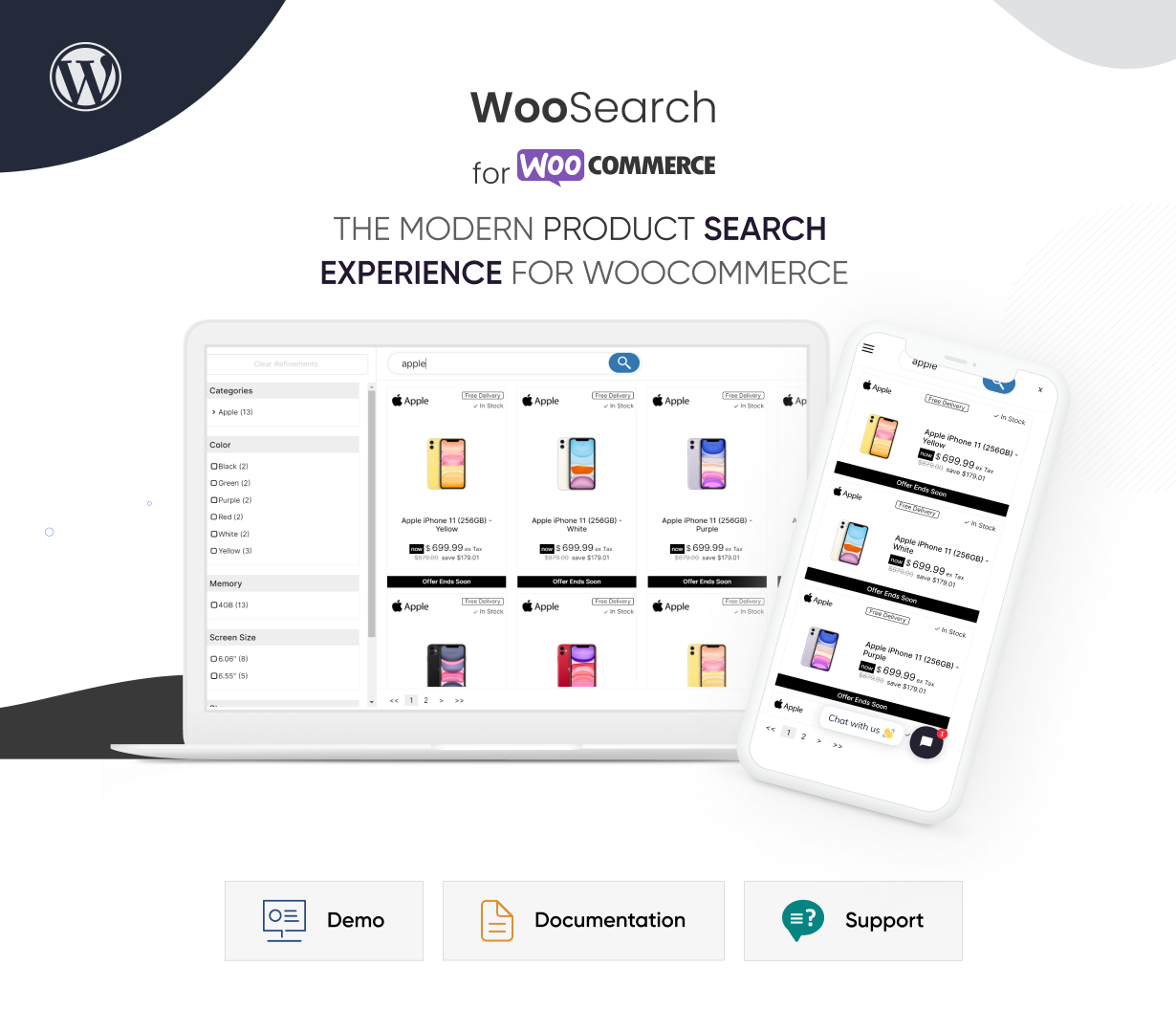 WooSearch - Product Search & Filters for WooCommerce - 1