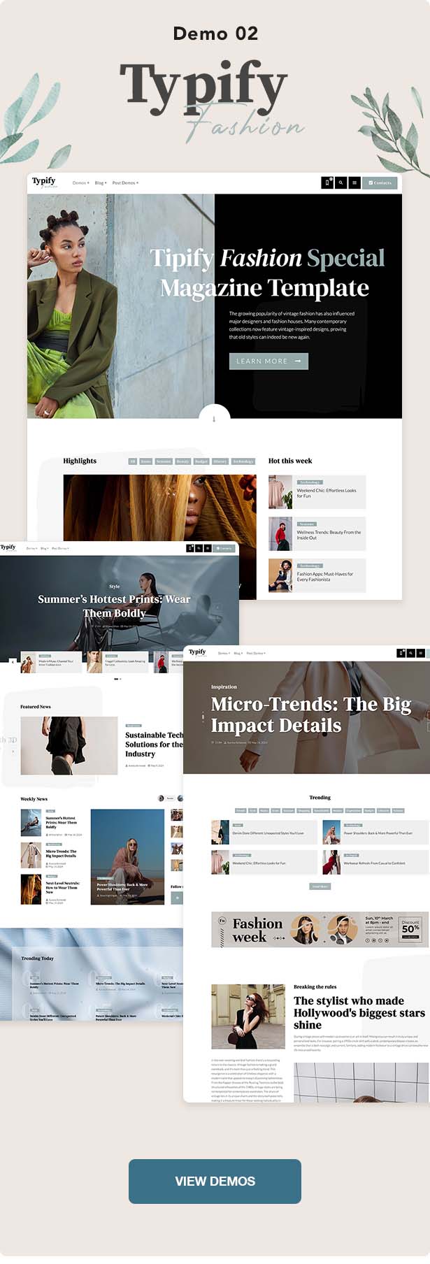 Typify - Newspaper & Magazine WordPress Theme