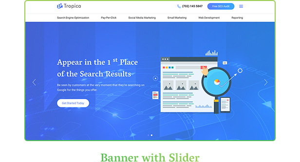 Tropica – SEO Agency HTML Template - 2