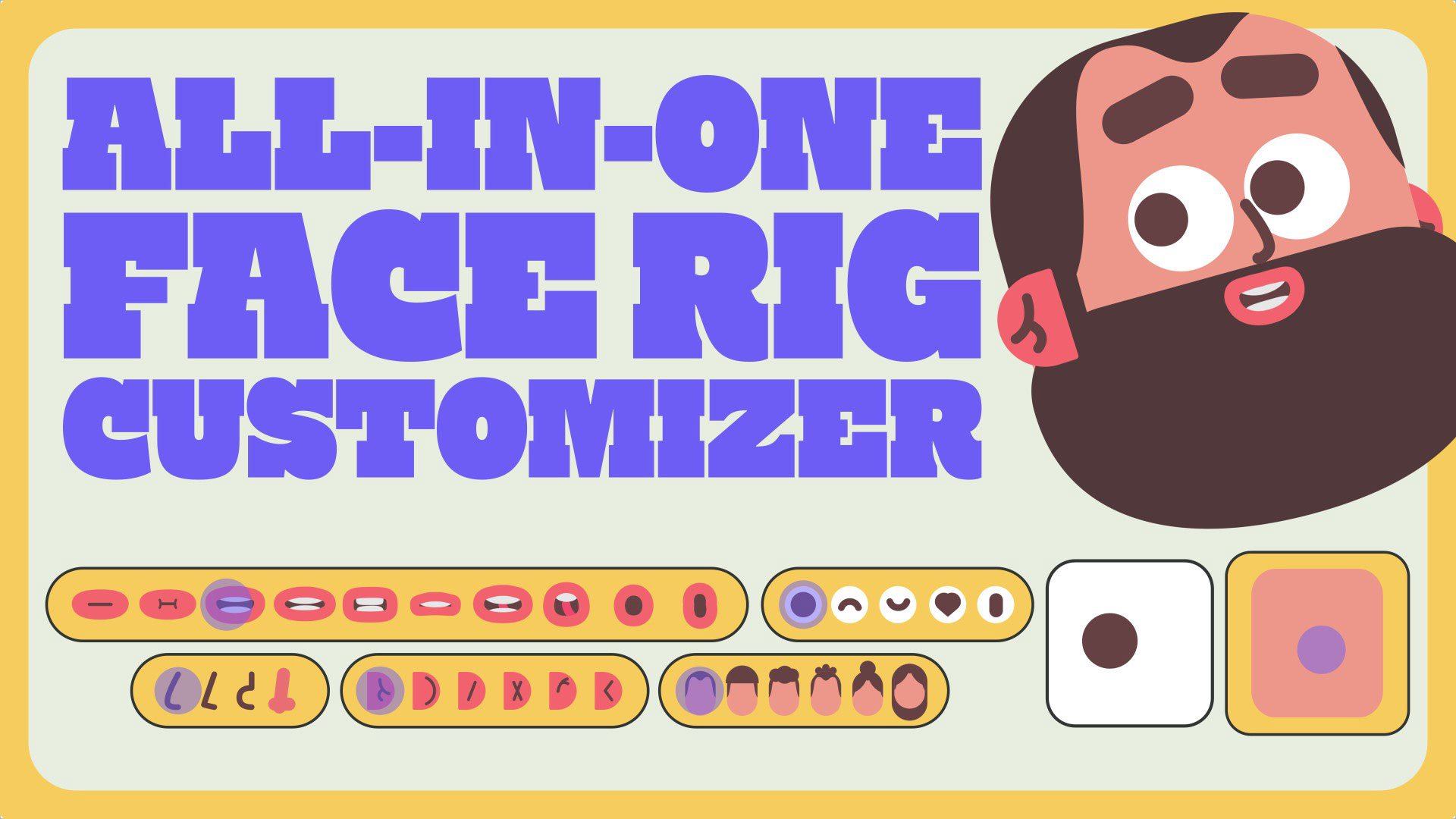All-In-One Face Rig Customizer