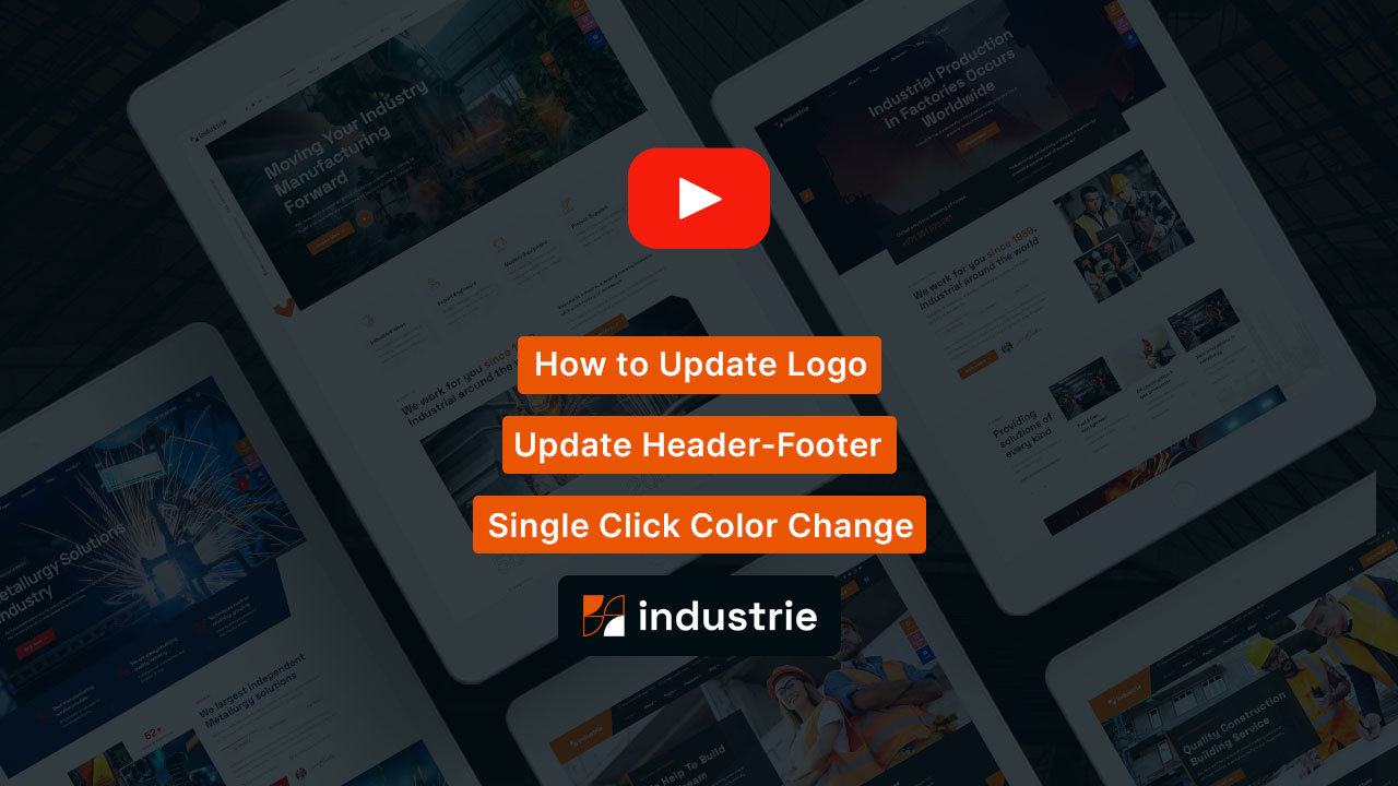 Industrie - Factory & Industry WordPress Theme