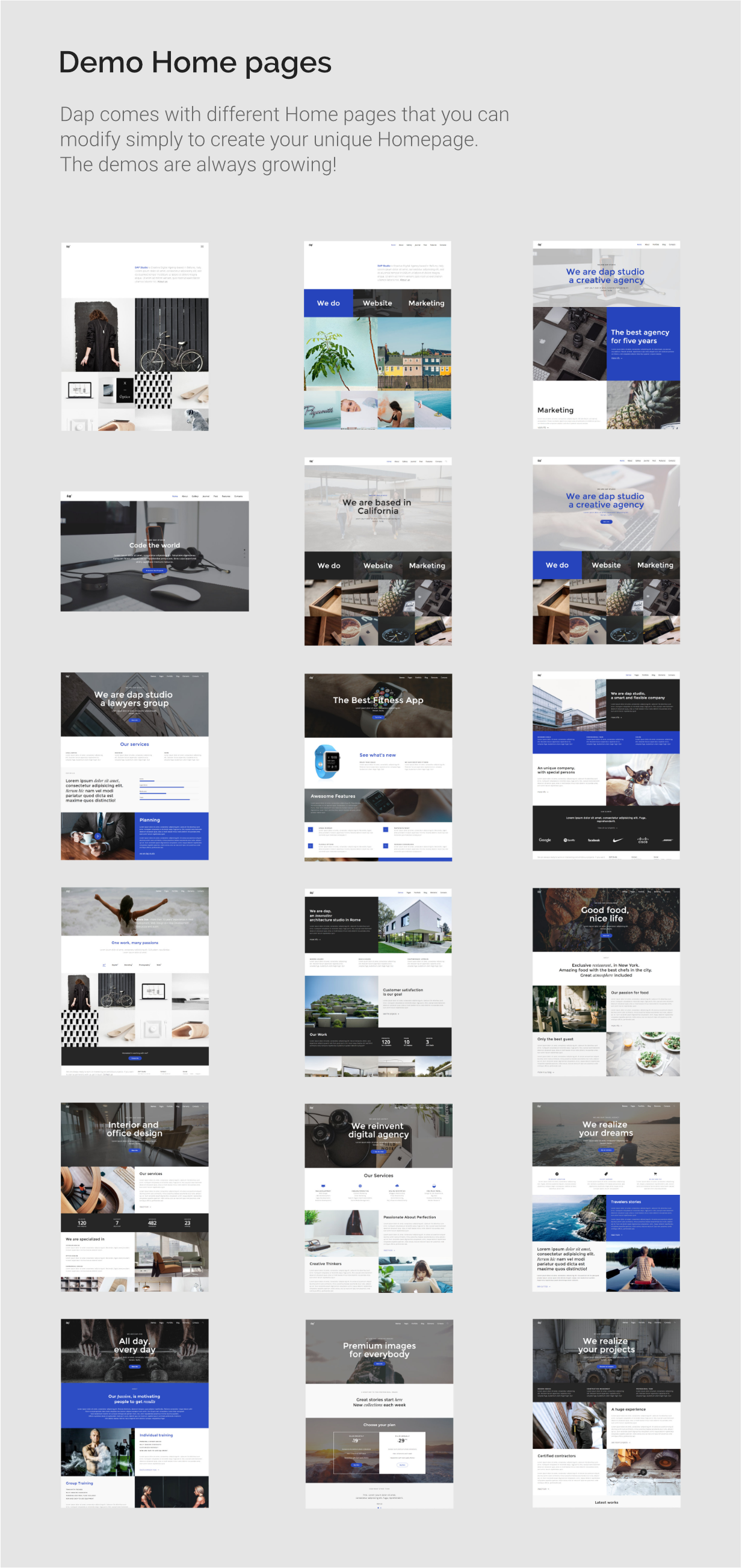 Dap - Creative MultiPurpose HTML Template - 4