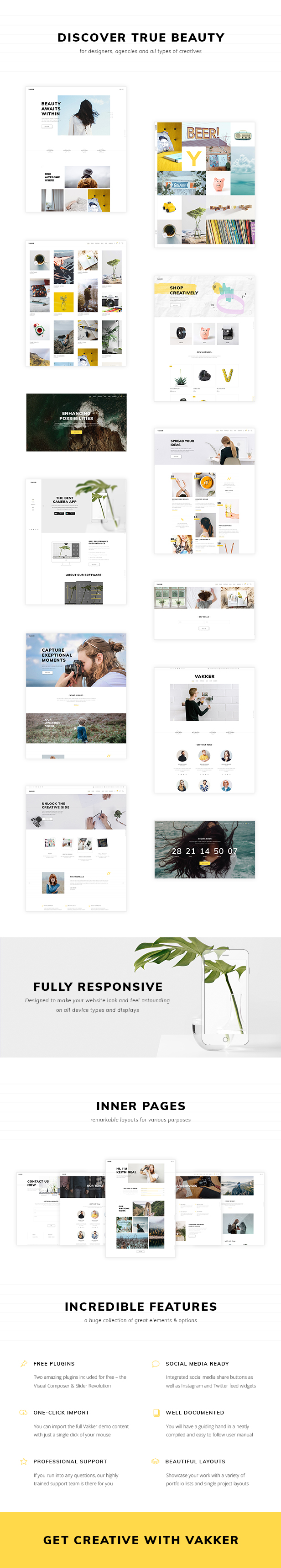 Vakker - Creative Design Agency Theme - 1