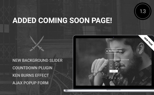 Black&White - Creative Multipurpose WordPress Theme - 2