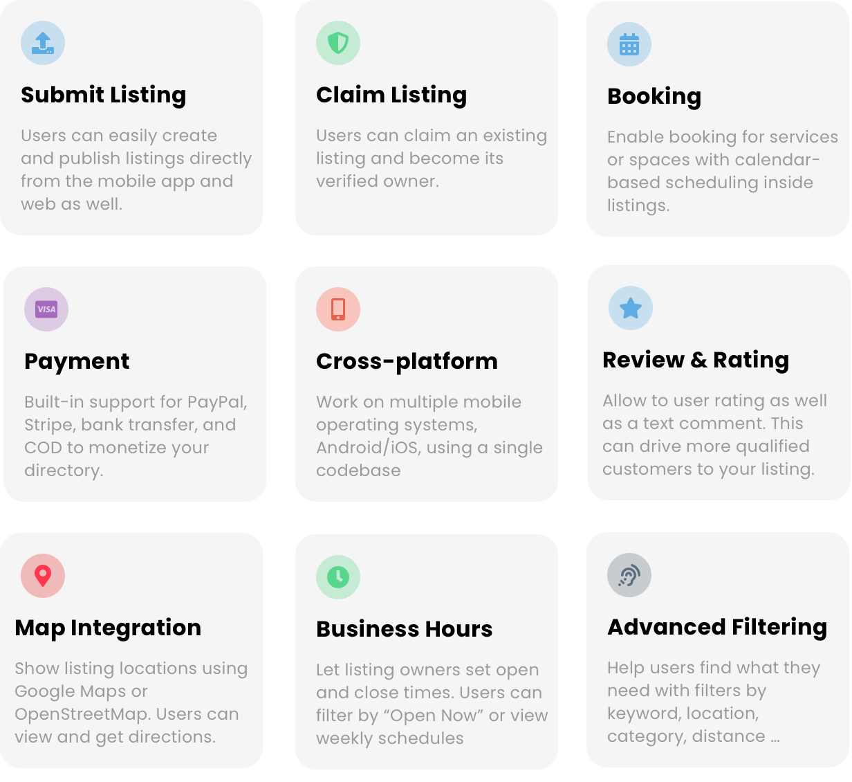 Listar FluxPro – Directory & Classified Mobile App Full Solution - 3