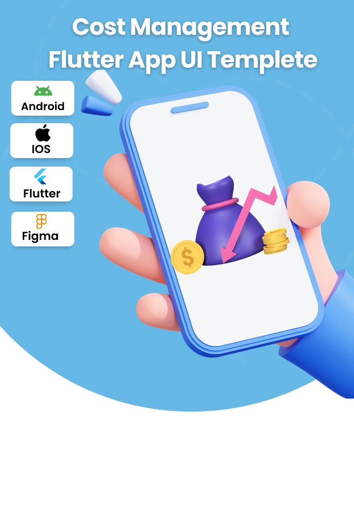 Cost Management Flutter App UI Templete - 4