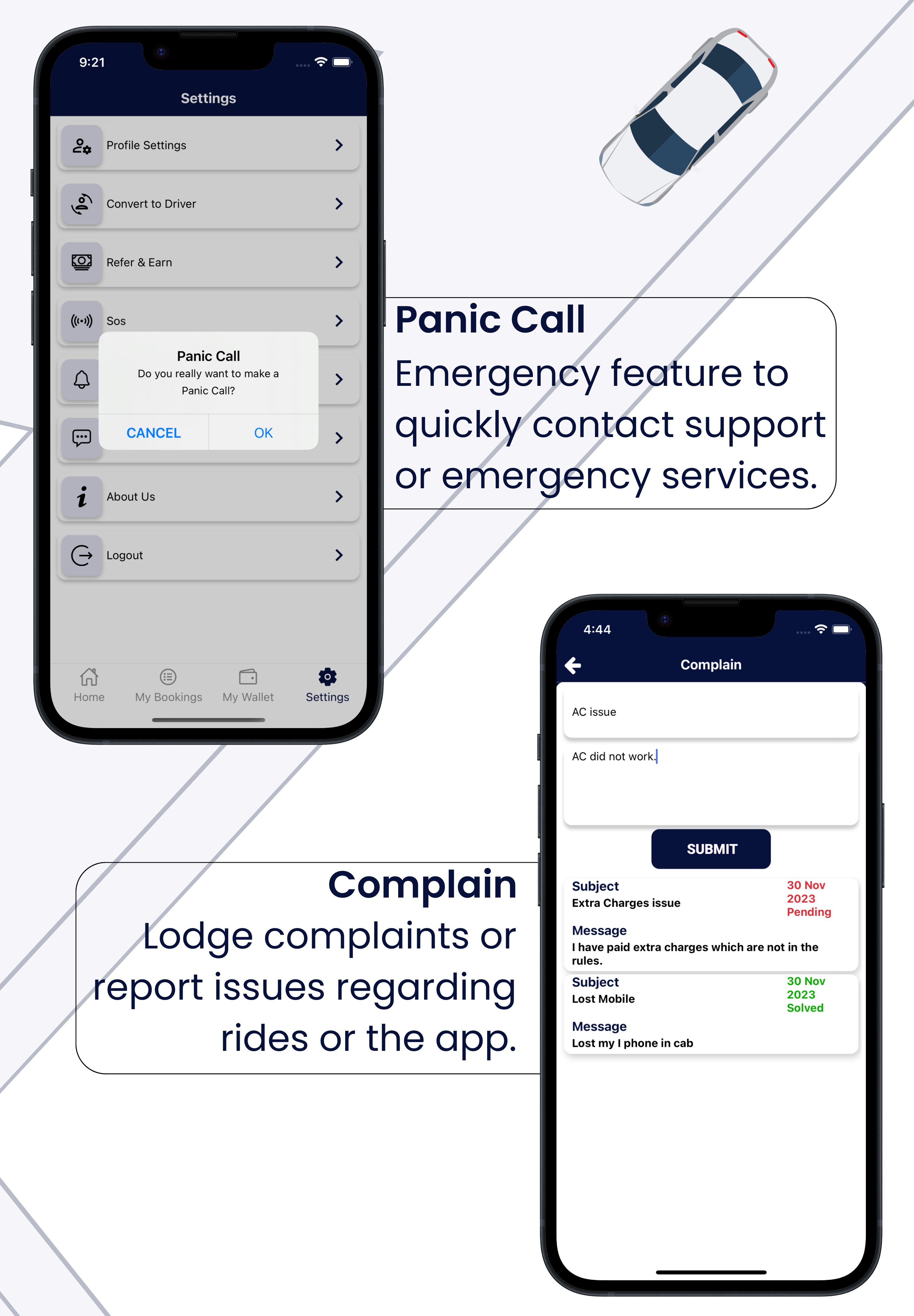 Exicube Taxi App - 15