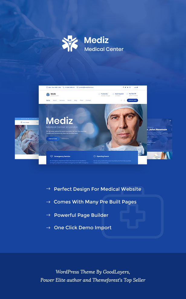 Mediz - Medical WordPress - 1