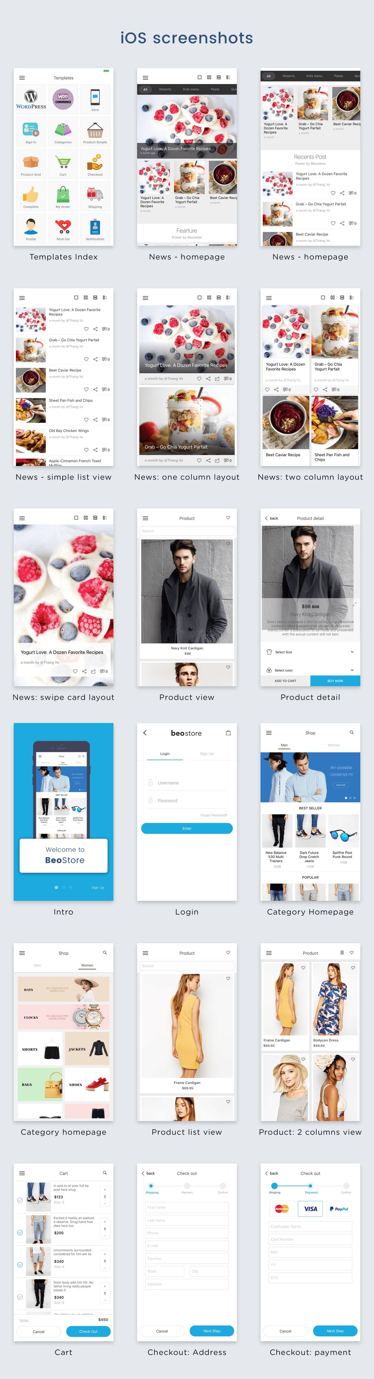 BeoStore - Complete Mobile UI template for React Native - 6