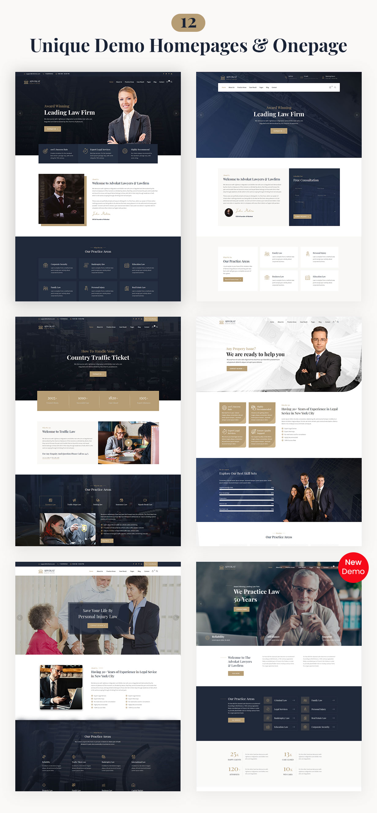 Advokat - Lawyer & Law Firm WordPress Theme - 7