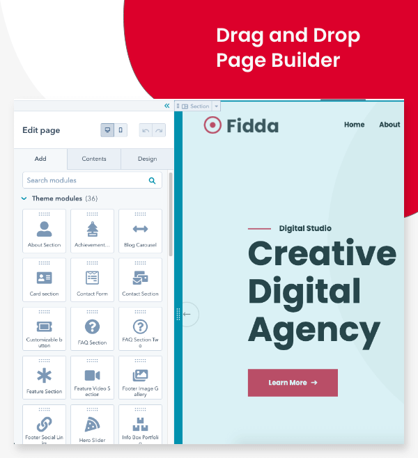 Fidda description one