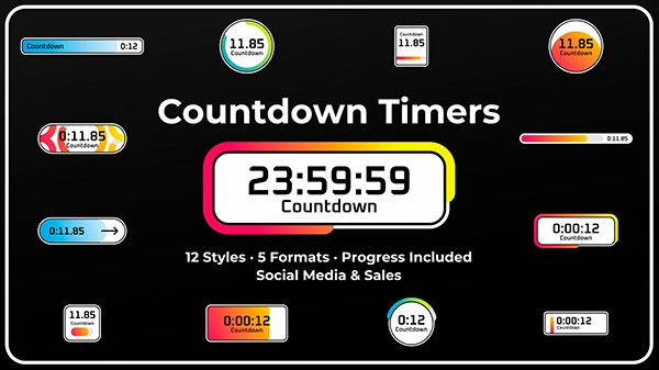 TI02 | Countdown Timers for Social Media & Sales