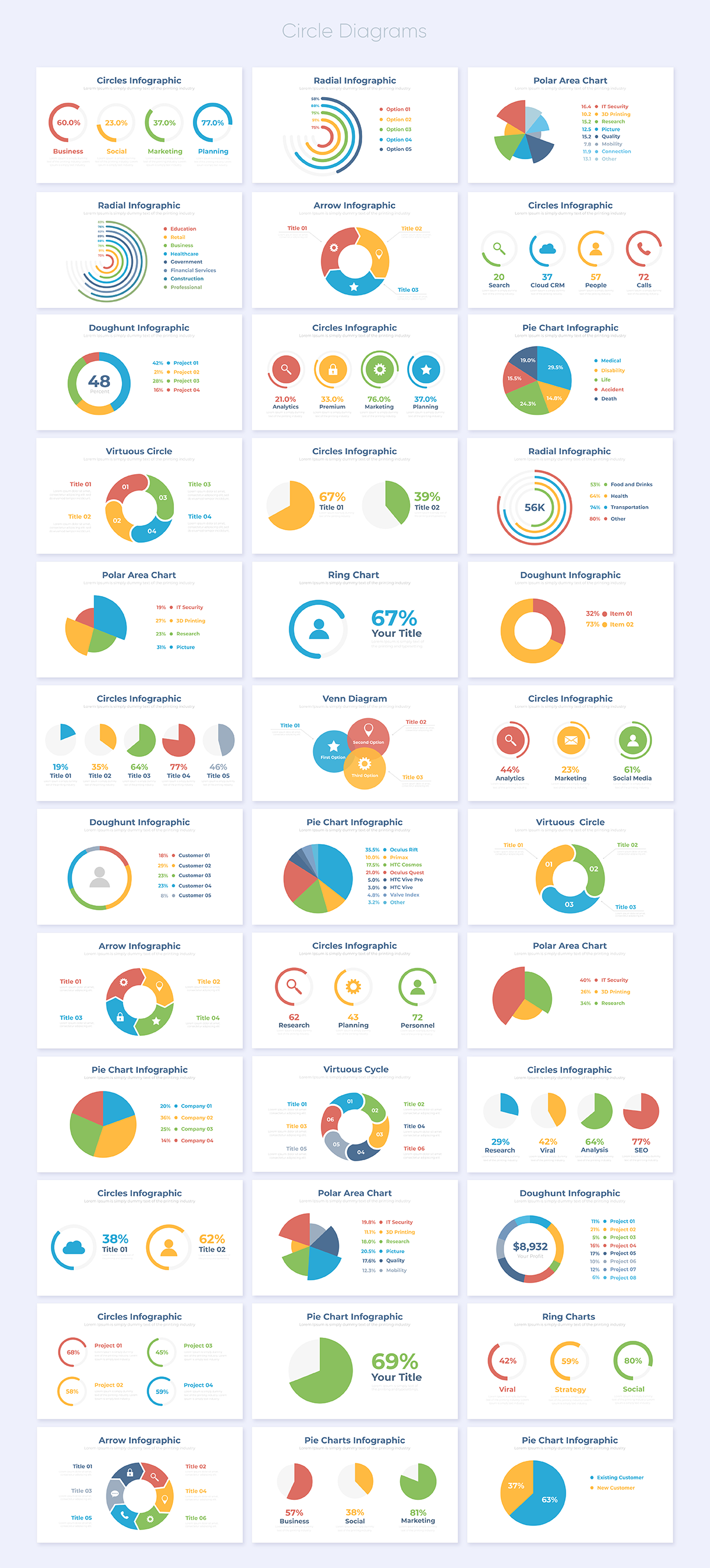 Infopix - Infographics Pack - 25