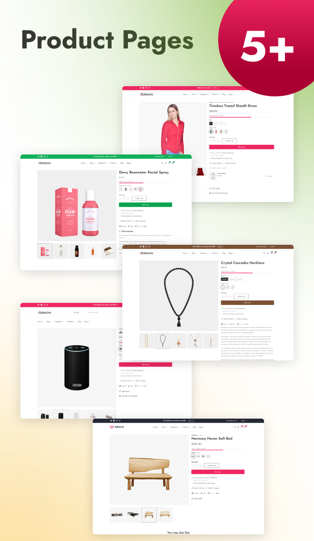 Suruchi - Multipurpose  Theme