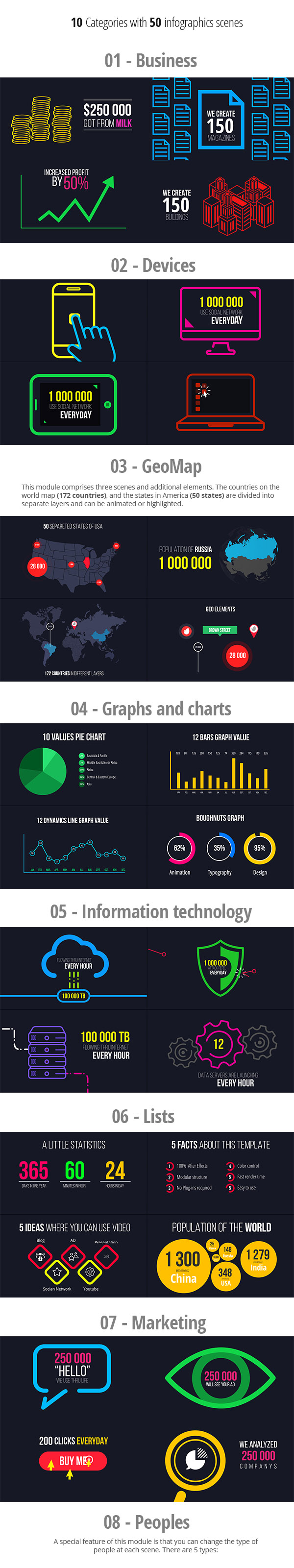 BigData - Ultimate Infographics Pack - 4