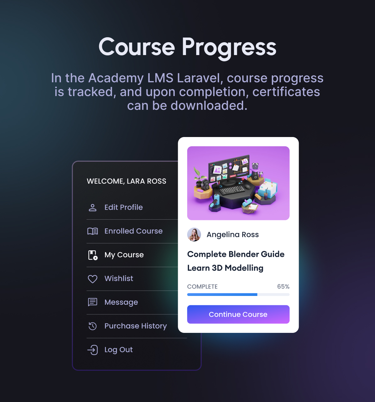 Academy LMS Laravel Learning Management System - 44