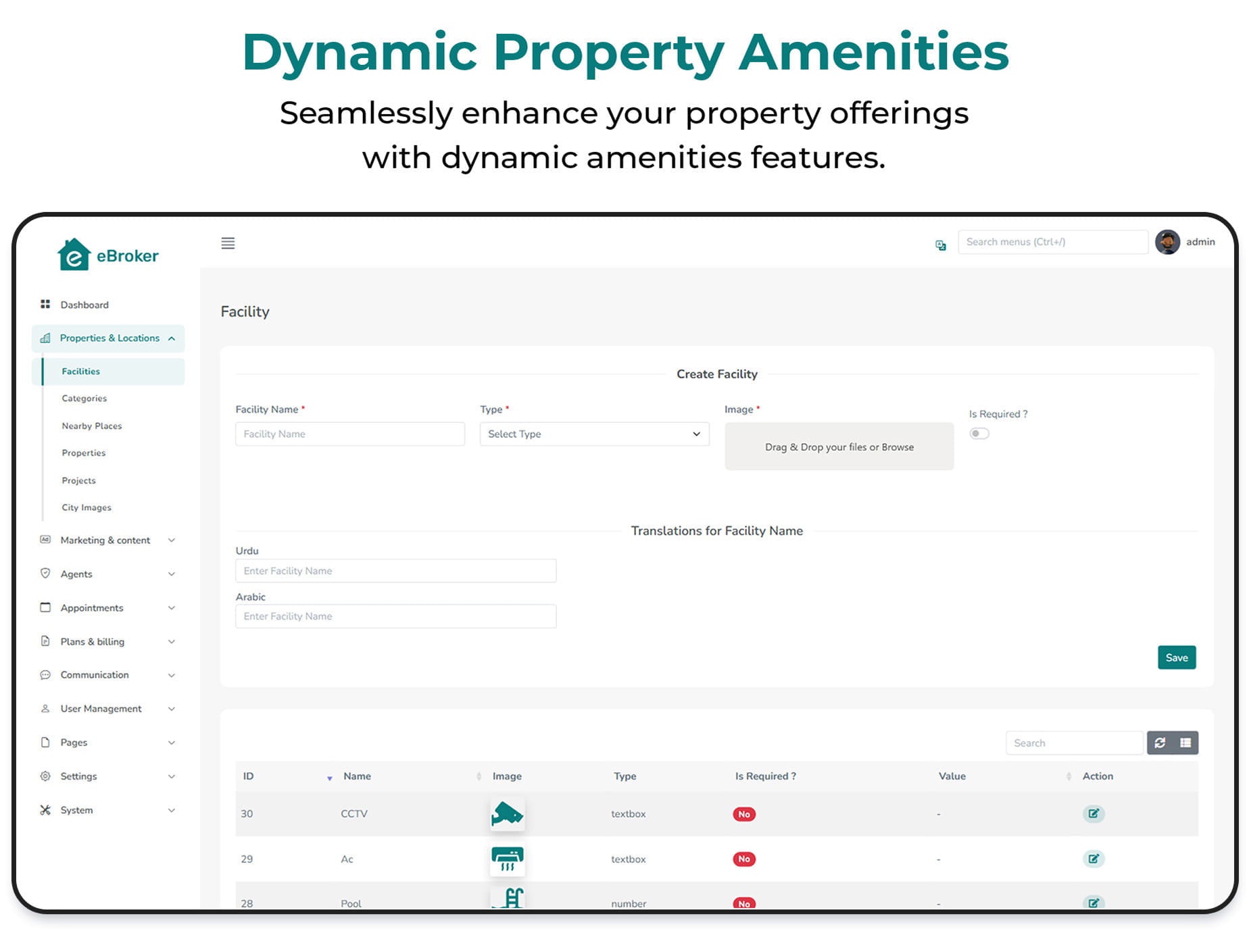 Dynamic Property - Real estate management software