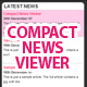 Compact News Viewer - HTML, CSS, XML