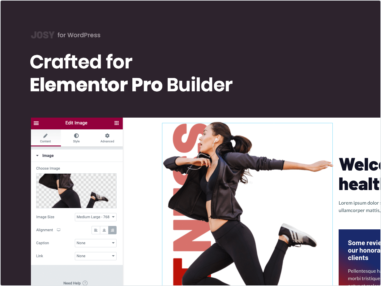 Crafted for Elementor Builder