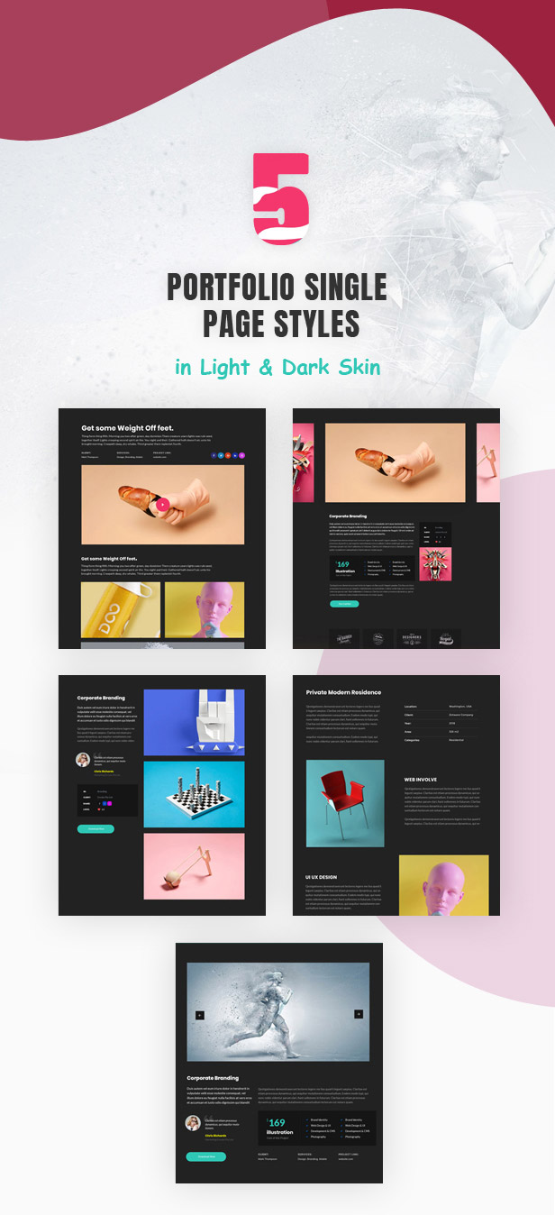 Tacon - A Showcase Portfolio WordPress Theme - 4