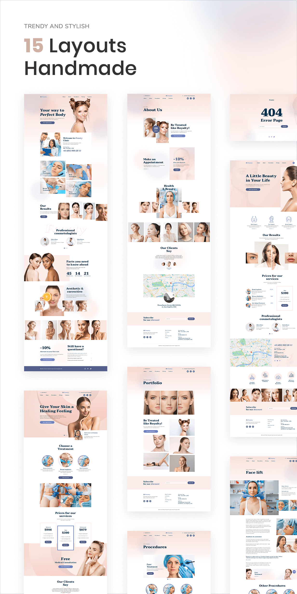 15 Layouts Handmade